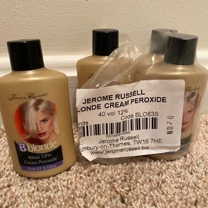 40 Volume Blonde Cream Peroxide and Powder Bleach